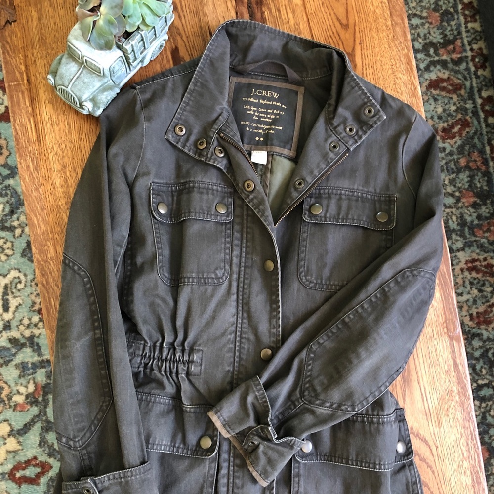 J.crew army style jacket